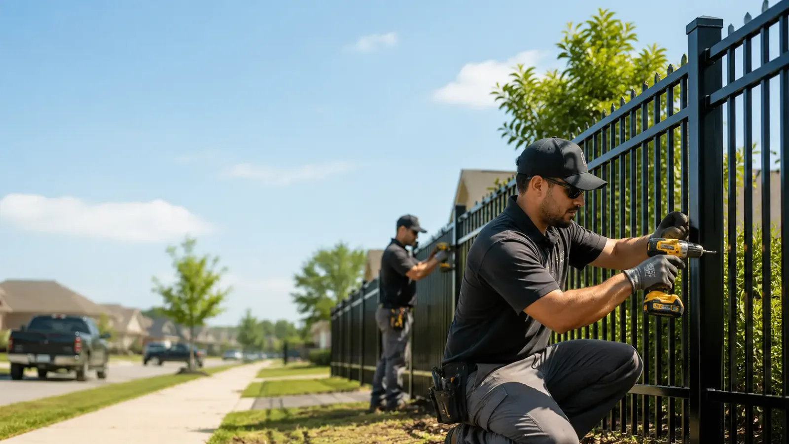 Metal Fence Installation in Sidell, IL